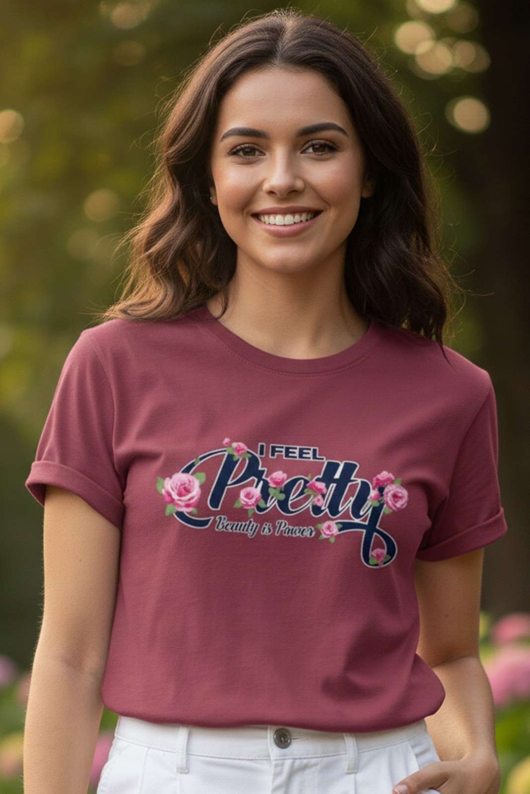 PREETY GRAPHIC PRINTED REGULAR T-SHIRT