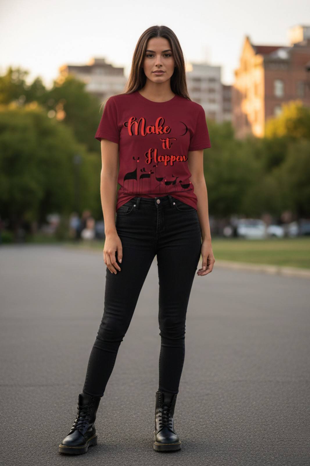 MAKE IT HAPPEN REGULAR T-SHIRT