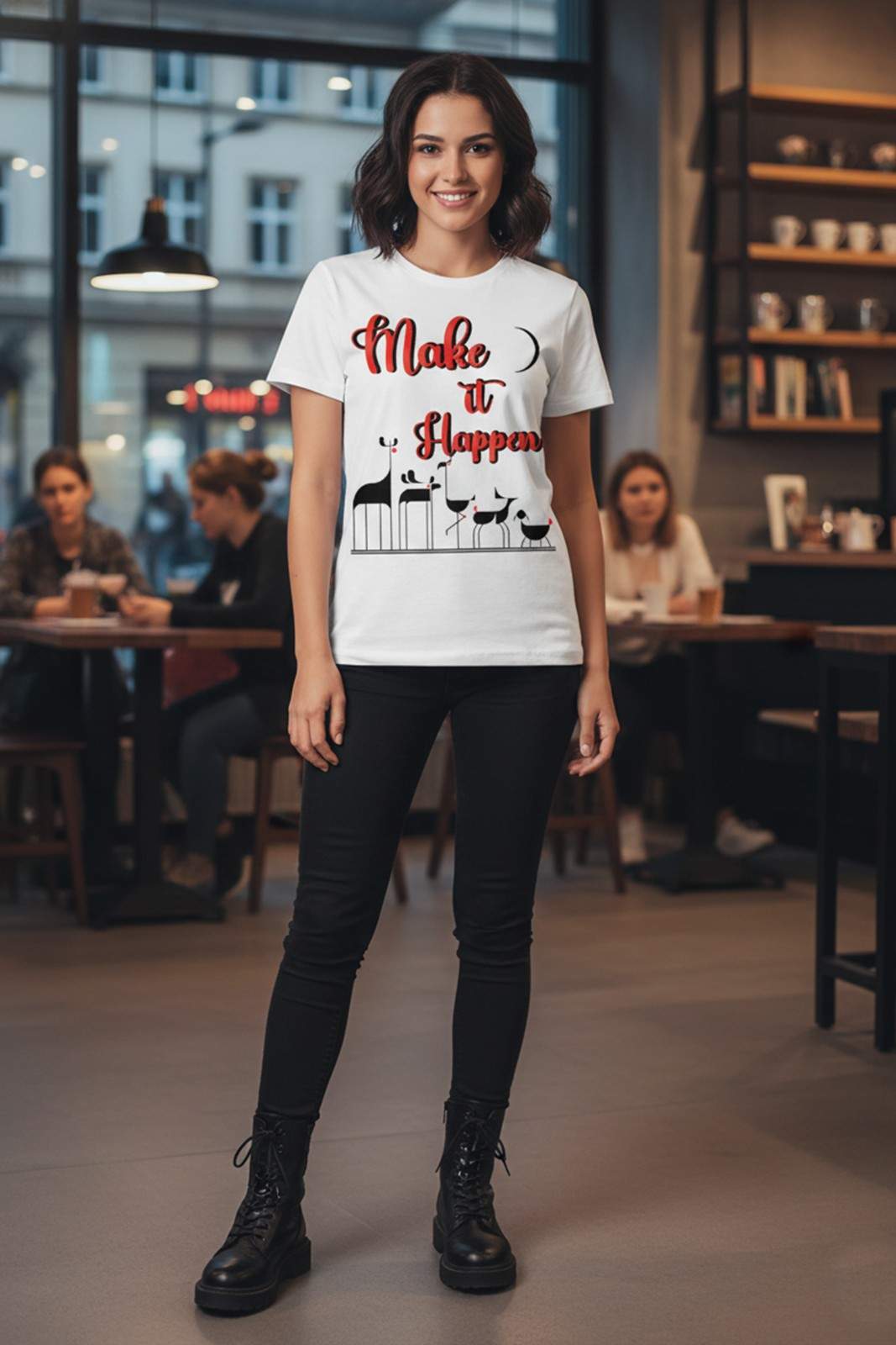 MAKE IT HAPPEN REGULAR T-SHIRT