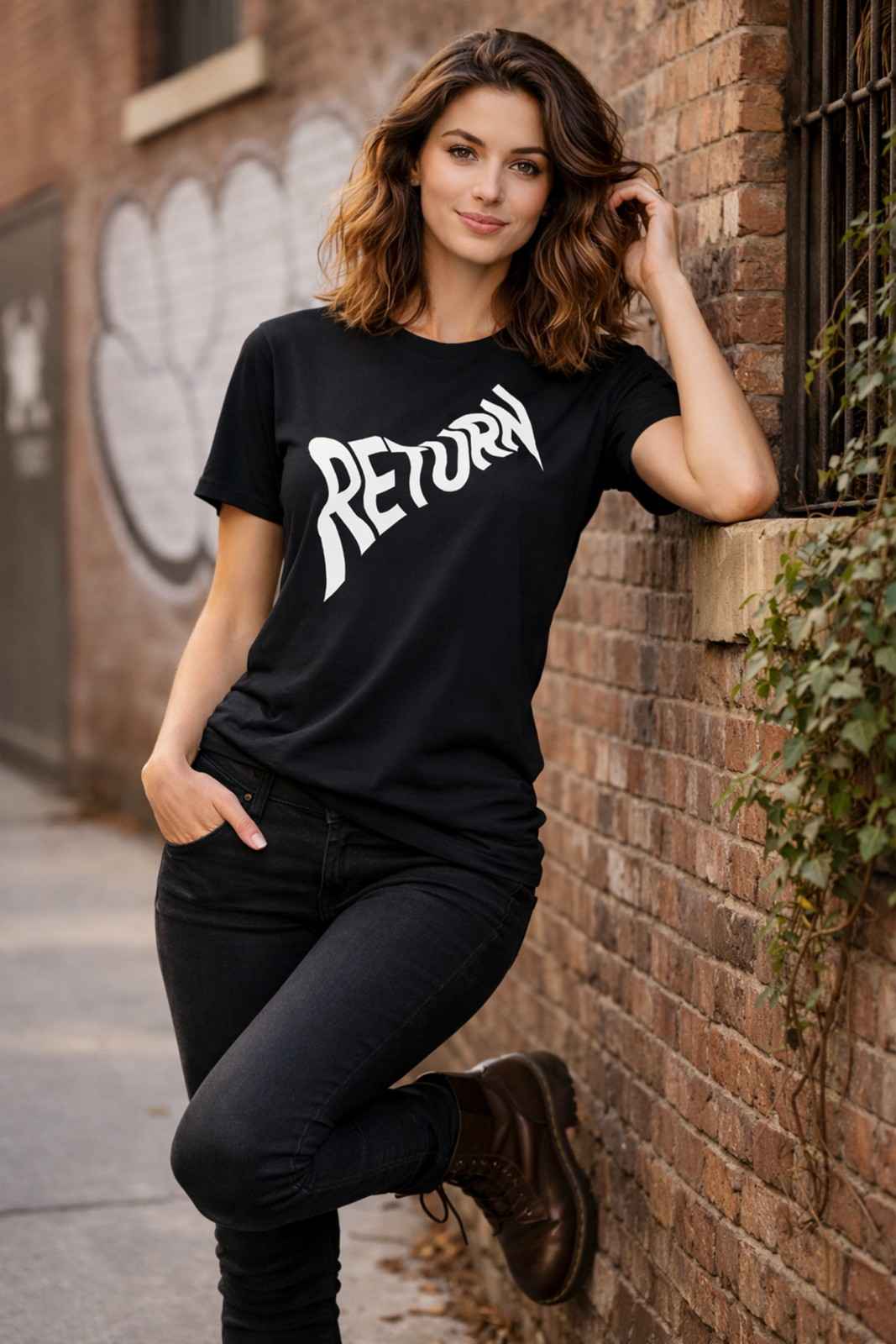 RETURN GRAPHIC PRINTED REGULAR TEE