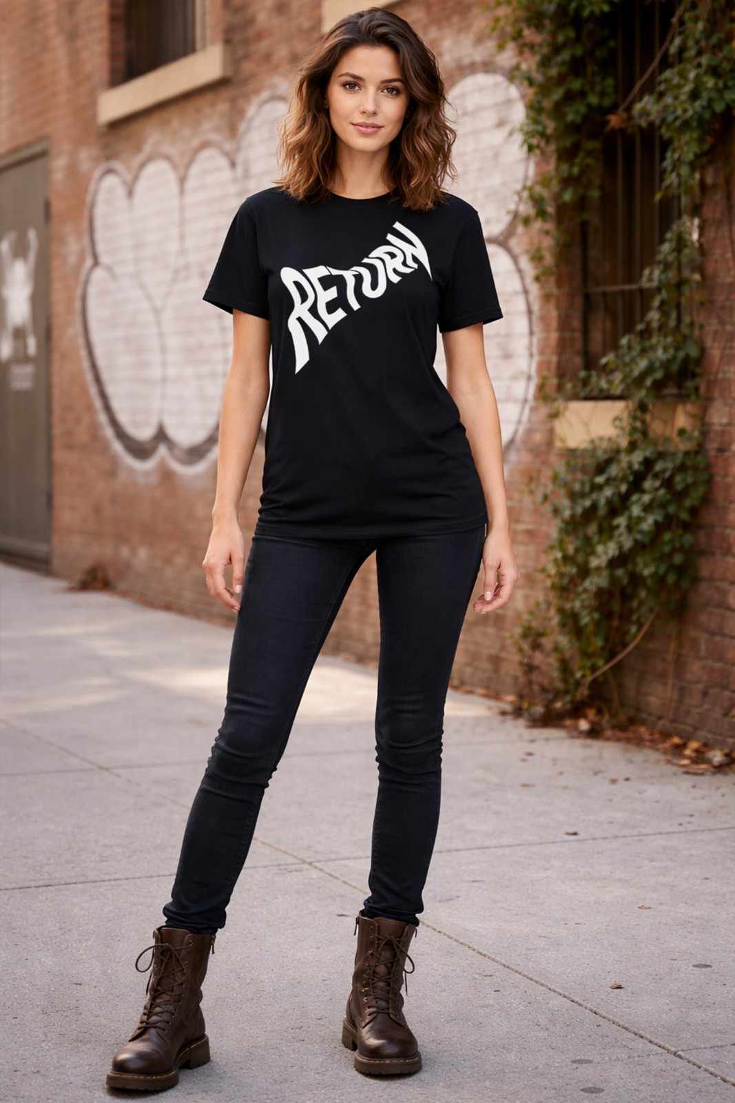 RETURN GRAPHIC PRINTED REGULAR TEE