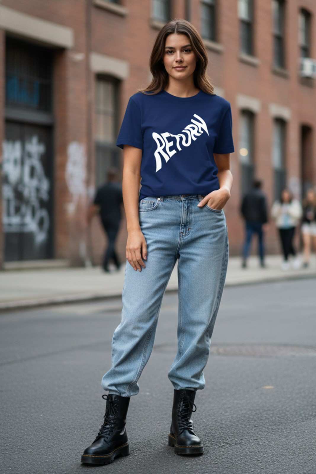 RETURN GRAPHIC PRINTED REGULAR TEE