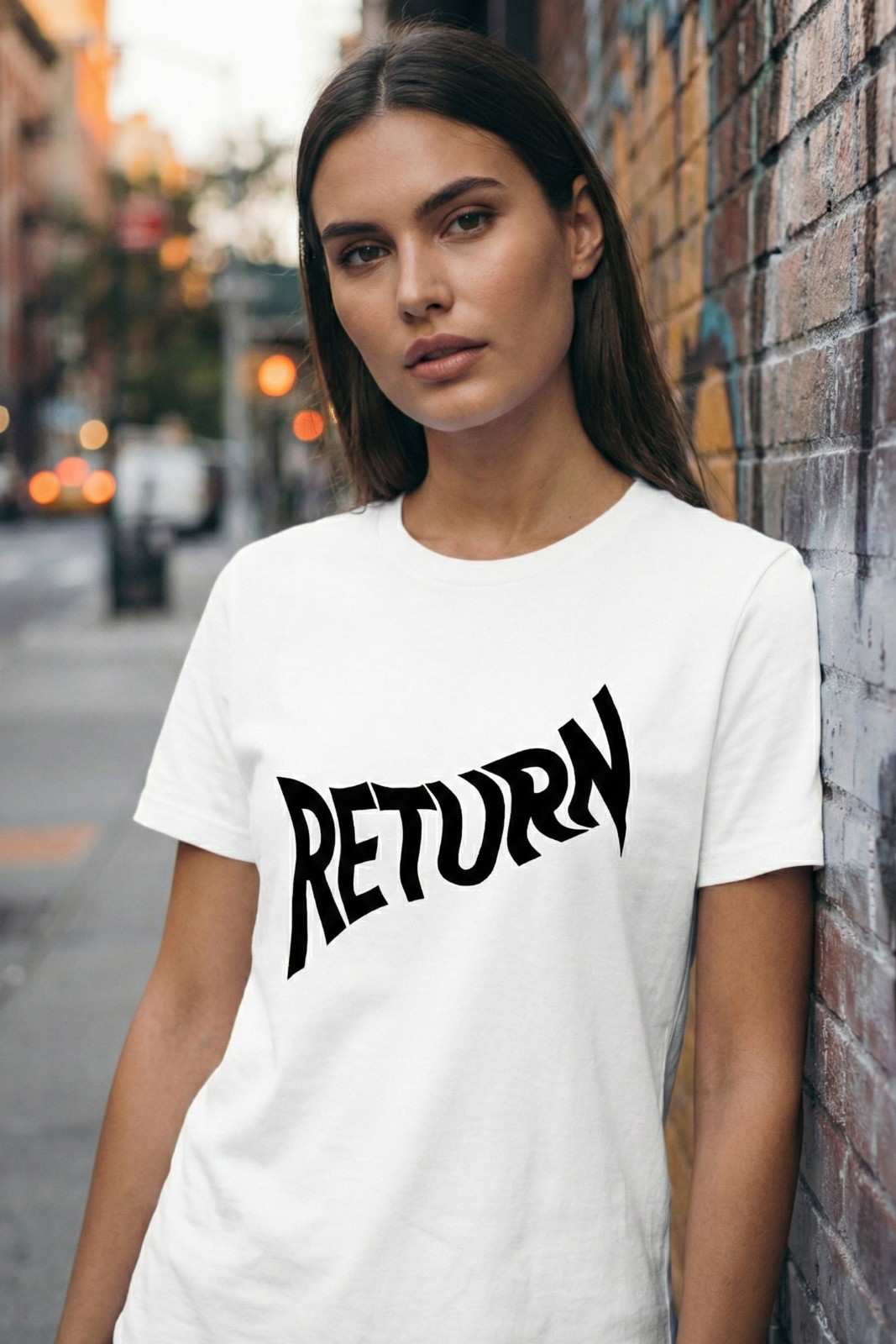 RETURN GRAPHIC PRINTED REGULAR TEE
