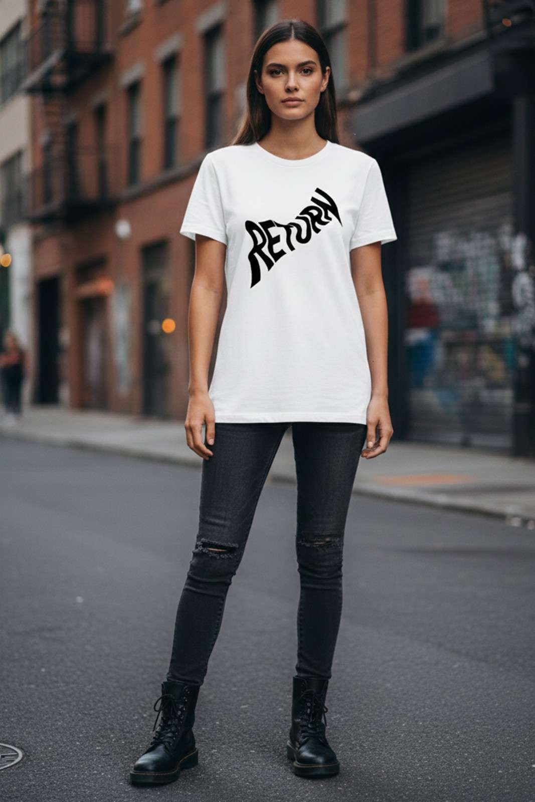 RETURN GRAPHIC PRINTED REGULAR TEE