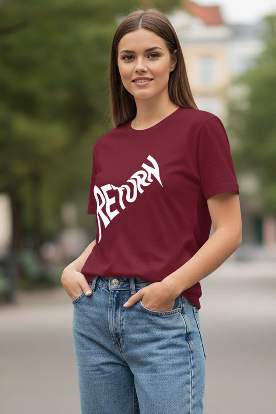 RETURN GRAPHIC PRINTED REGULAR TEE