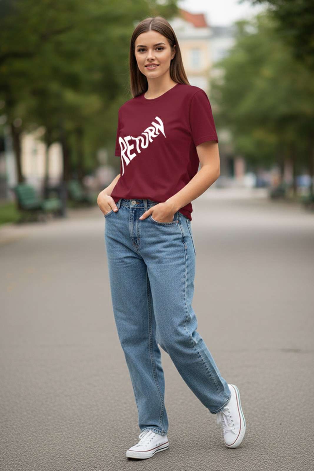 RETURN GRAPHIC PRINTED REGULAR TEE