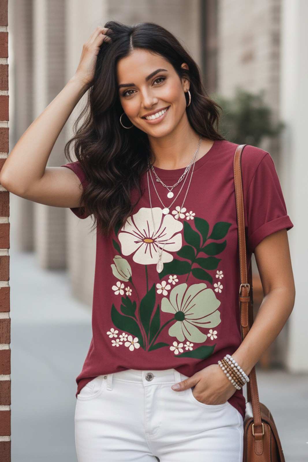 BOTANICAL GRAPHIC REGULAR TEE