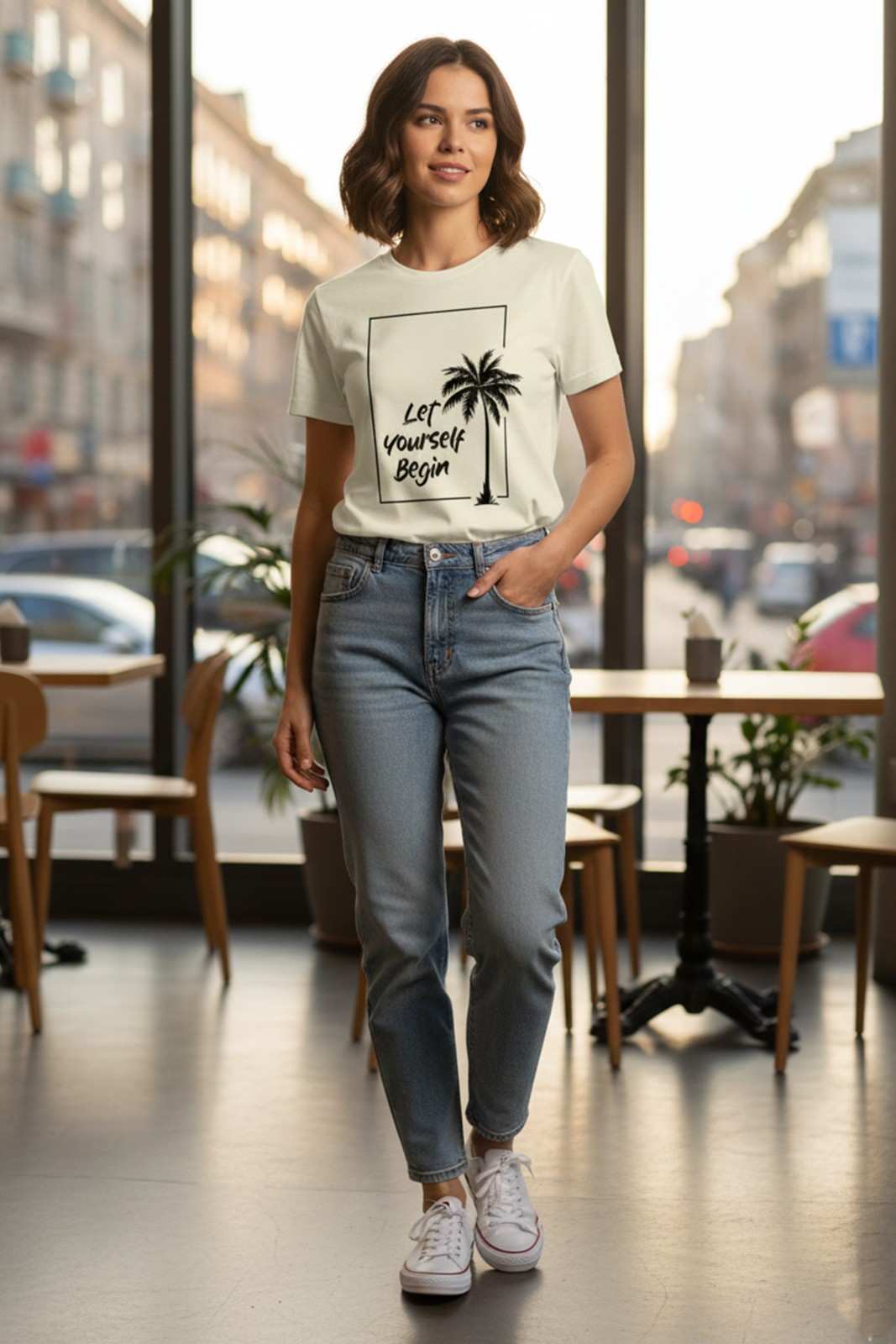 GRAPHIC PRINTED REGULAR T-SHIRT