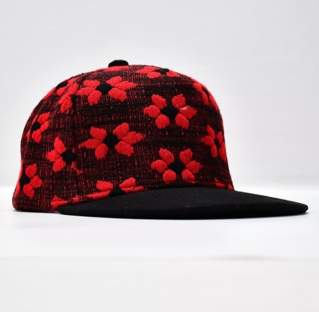 Floral Pattern Snapback Cap – Trendy Casual Hat